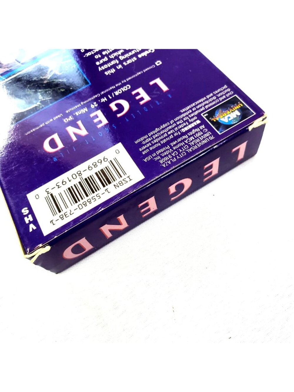 Legend VHS 1986 Fantasy Adventure Movie Tom Cruise, Ridley Scott - Picture 4 of 5